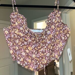Floral Crop Top